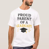 Trotse ouders van een Afstuderen T-shirt (Voorkant)