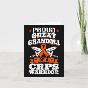 Trotse overgrootmoeder van een CRPS-krijger RSD Aw Kaart