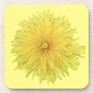 Trotse Paardenbloem - transparant. Bier Onderzetter