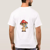 Trotse paddenstoelenonderzoeker t-shirt (Achterkant)