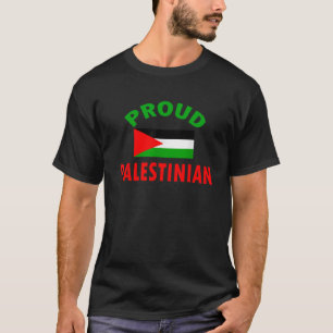 trotse palestijnse vlag palestina t shi t-shirt