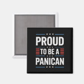 Trotse Panicaan Anti Trump  Magneet (Voorkant / Achterkant)