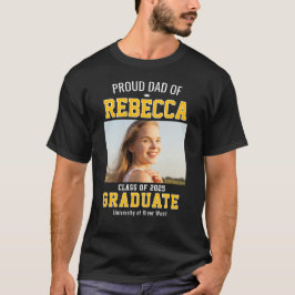 Trotse papa Afgestudeerde ouder van de klas van 20 T-shirt