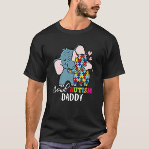 Trotse Papa Autisme Bewustzijn Familie Matching T-shirt