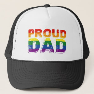 Trotse papa LGBT Ouder Gay Pride Papa Trucker Pet