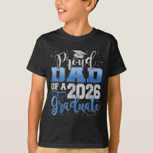 Trotse Papa Senior 2026 Klasontwerp T-shirt