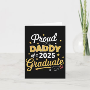 Trotse papa van een 2025 Afstuderen papa Afstudere Kaart