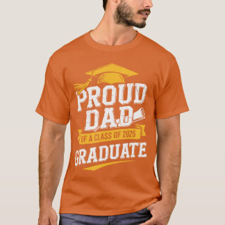 Trotse papa van een afgestudeerde uit de klas van  t-shirt