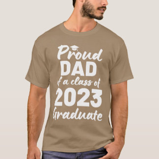 Trotse papa van een afgestudeerde van de klas van t-shirt