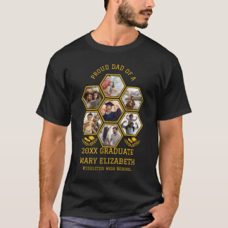 Trotse papa van een afgestudeerde XX-er | Fotocoll T-shirt