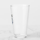 Trotse papa van een buitengewoon kind autisme vect glas (Links)