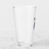 Trotse papa van een buitengewoon kind autisme vect glas (Rechts)