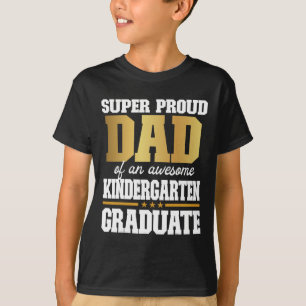 Trotse papa van een Geweldige kleuterschool Afstud T-shirt