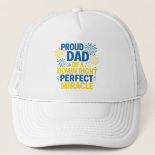 Trotse papa van een volmaakt wonder trucker pet