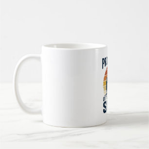 Trotse papa van twee geweldige zonen vintage shirt koffiemok