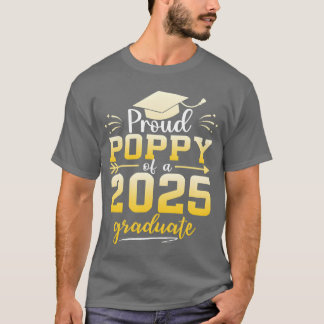 Trotse Papaver Van Een Afgestudeerde Van De Klas V T-shirt