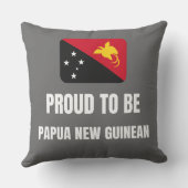 Trotse Papoea-Nieuw-Guinese te zijn Kussen (Achterkant)
