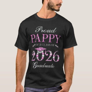 Trotse Pappie van een Cl van 2026 afgestudeerde T-shirt