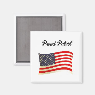 Trotse Patriot Amerikaanse vlag, Amerikaanse Onafh Magneet