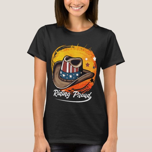 Trotse Patriottische Rit T-shirt (Voorkant)