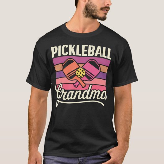 Trotse Pickleball Oma T-shirt (Voorkant)