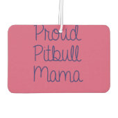 Trotse Pitbull Mama Luchtverfrisser (Achterkant)