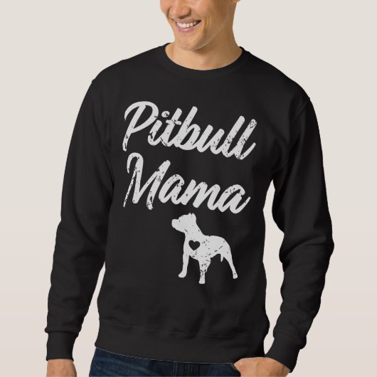 Trotse Pitbull Mama Vrouwen Pit Bull Dog Trui (Voorkant)