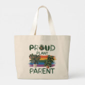 Trotse Plant Ouder Canvas tas - LGBTQ+ (Achterkant)