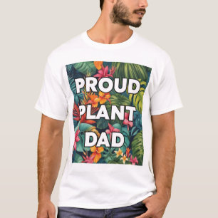 Trotse Plant papa – Tropische editie T-shirt