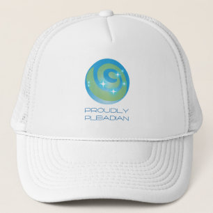 Trotse Pleiadische Trucker Hat galactisch mesh-P Pet