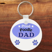 Trotse Pood Papa Sleutelhanger (Voorkant)