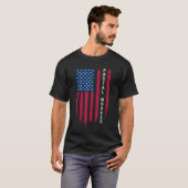 Trotse postbeambte Postmaster US Post Service MEM T-shirt (Voorkant volledig)