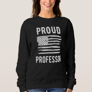 Trotse Professor Beroep Amerikaanse Vlag Premium Trui