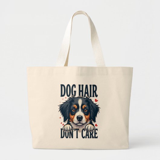 Trotse pup ouder grote tote bag (Voorkant)