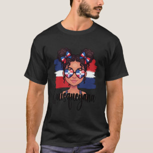 Trotse Quisqueyana Dominicaanse Republiek Vlag Dom T-shirt