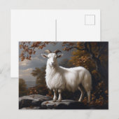 Trotse Ram  stijl schilderij Briefkaart (Voorkant / Achterkant)