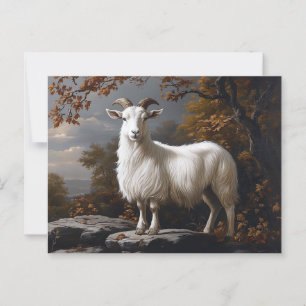 Trotse Ram  stijl schilderij Briefkaart