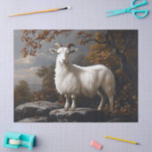 Trotse Ram Stijl Schilderij Decoupage Tissuepapier (Craft)