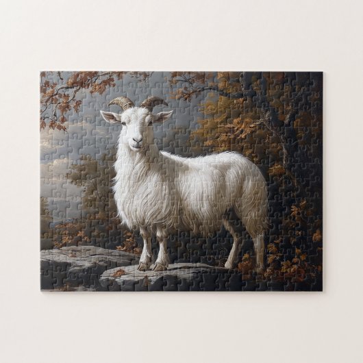 Trotse Ram stijl schilderij Legpuzzel (Horizontaal)