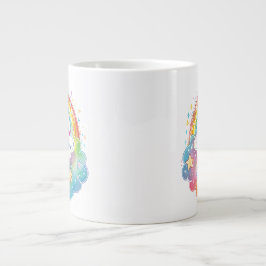 Trotse Regenboog Kunst Zelfliefde Pride Cadeau Grote Koffiekop