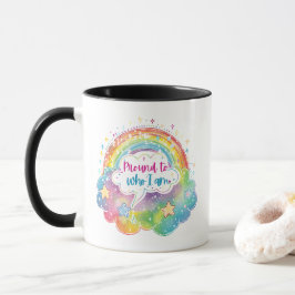 Trotse Regenboog Kunst Zelfliefde Pride Cadeau Mok
