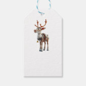 Trotse rendier kraft cadeau Labels Cadeaulabel (Voorkant)