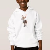 Trotse rendierjongen's hoodie (Voorkant)