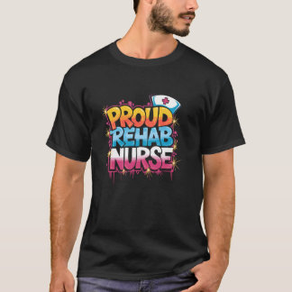 Trotse revalidatieverpleegkundige, RN revalidatiev T-shirt