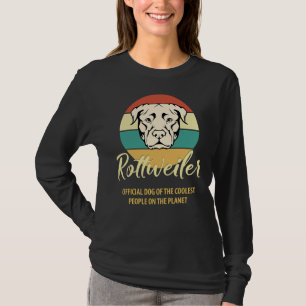 Trotse Rottweiler Eigenaar Rottweiler Puppy Lover  T-shirt
