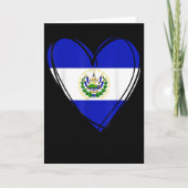 Trotse Salvadoraanse Jongen Mijn Hallo El Salvador Kaart (Voorkant)