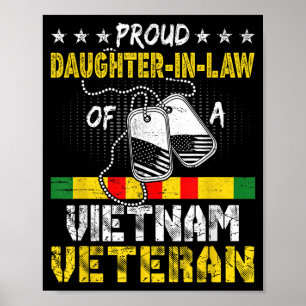 Trotse schoondochter van een Vietnam veteraan vade Poster