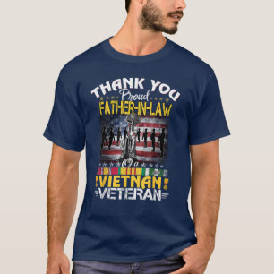 Trotse schoonvader van een Vietnamveteraan T-shirt