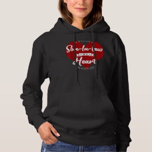 Trotse schoonzoon van een hartkrijger CHD-operatie Hoodie