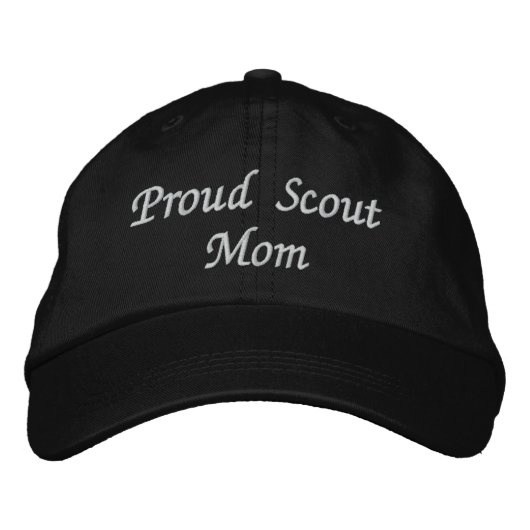 Trotse ScoutMom Geborduurde Pet (Voorkant)